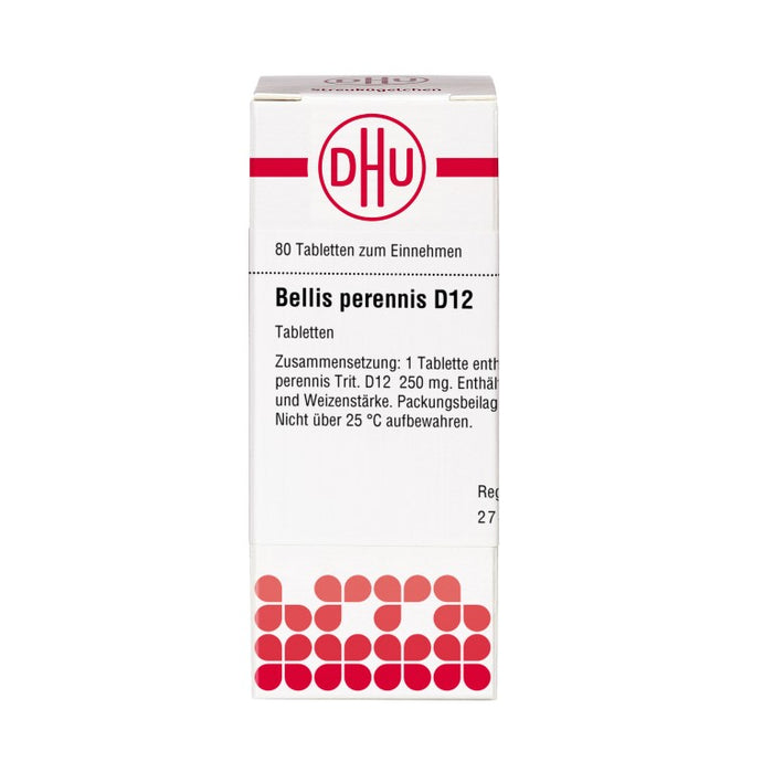 DHU Bellis perennis D12 Tabletten, 80 St. Tabletten