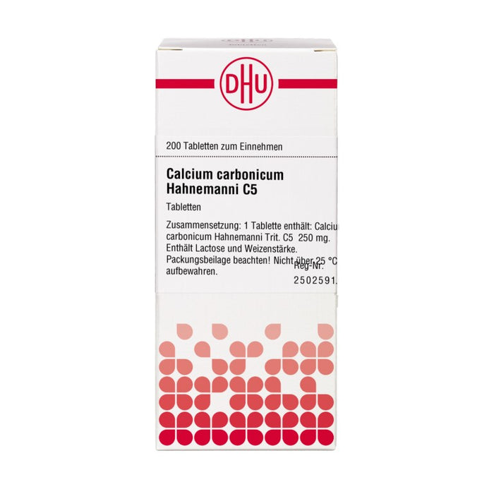 DHU Calcium carbonicum C5 Tabletten Hahnemanni, 200 St. Tabletten