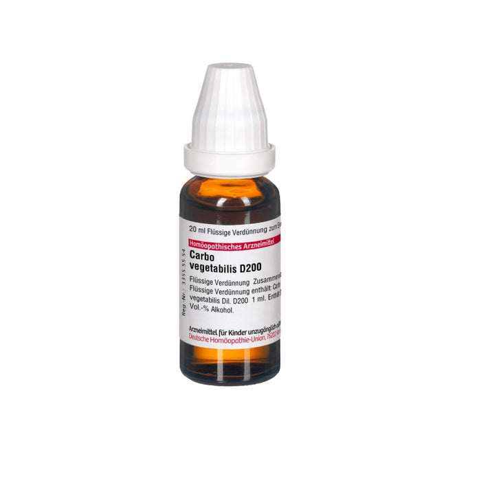 DHU Carbo vegetabilis D200 Dilution, 20 ml Lösung