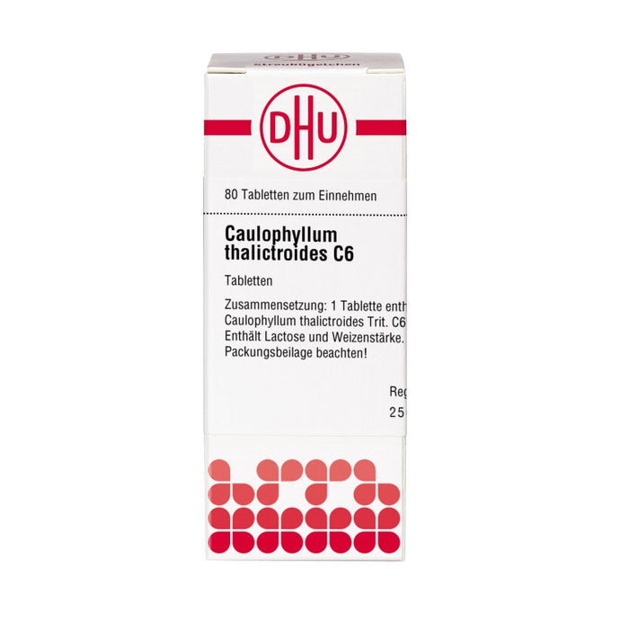 DHU Caulophyllum thalictroides C6 Tabletten, 80 pcs. Tablets