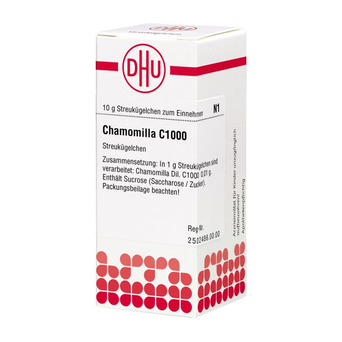 DHU Chamomilla C1000 Streukügelchen, 10 g Globules