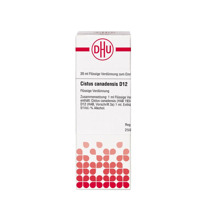 DHU Cistus canadensis D12 Dilution, 20 ml Lösung