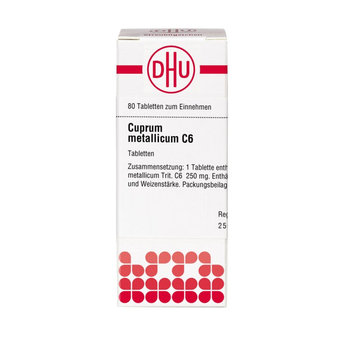 DHU Cuprum metallicum C6 Tabletten, 80 pcs. Tablets