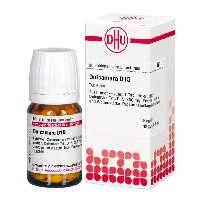 DHU Dulcamara D15 Tabletten, 80 St. Tabletten