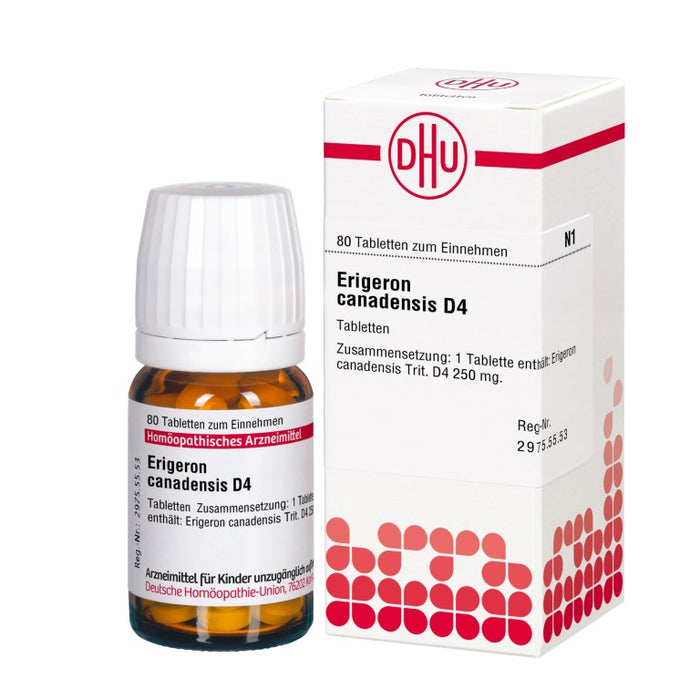 Erigeron canadensis D4 DHU Tabletten, 80 St. Tabletten