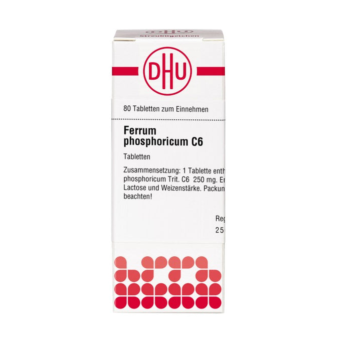 DHU Ferrum phosphoricum C6 Tabletten, 80 pc Tablettes