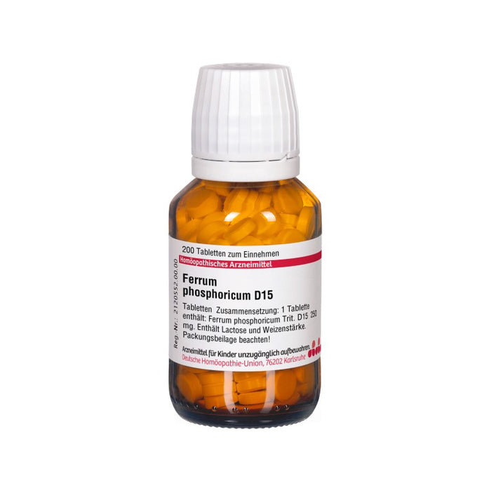 Ferrum phosphoricum D15 DHU Tabletten, 200 St. Tabletten