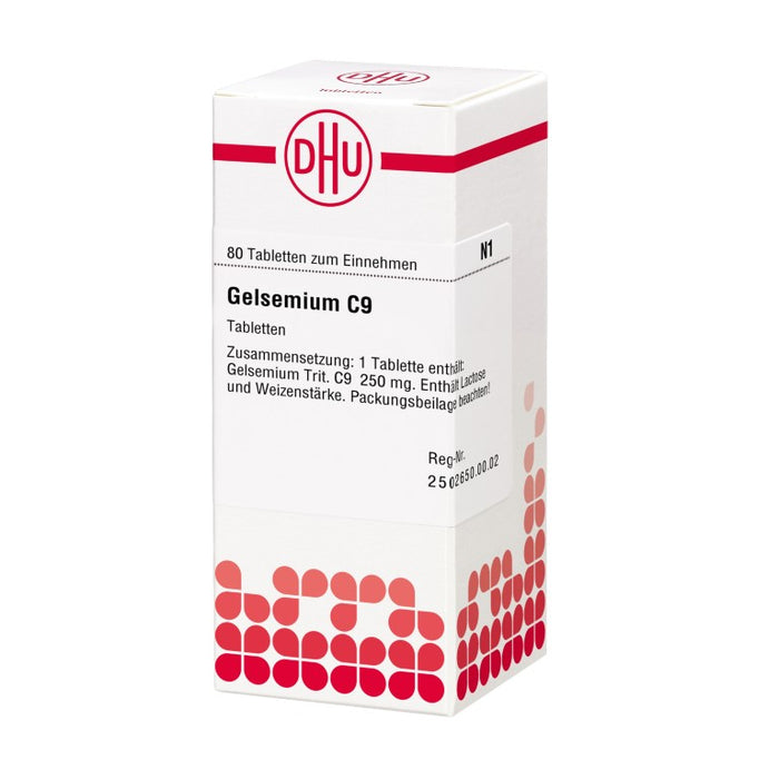 DHU Gelsemium C9 Tabletten, 80 St. Tabletten