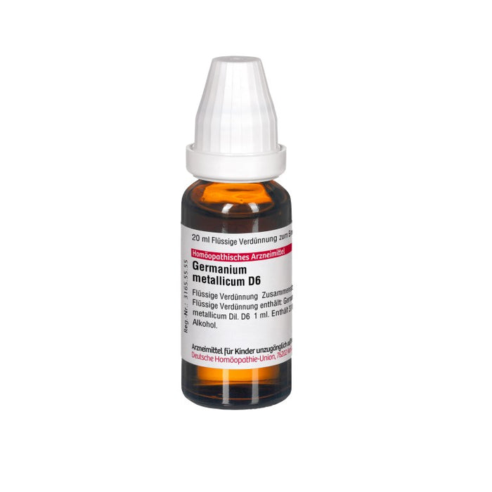 DHU Germanium metallicum D6 Dilution, 20 ml Lösung