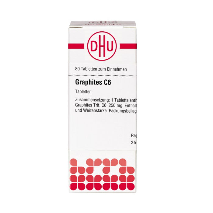 DHU Graphites C6 Tabletten, 80 pcs. Tablets