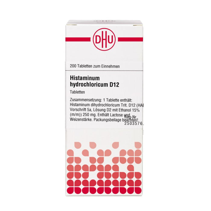 DHU Histaminum hydrochloricum D12 Tabletten, 200 St. Tabletten