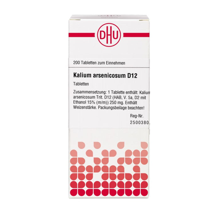 DHU Kalium arsenicosum D12 Tabletten, 200 pcs. Tablets