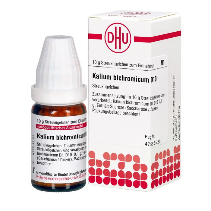 DHU Kalium bichromicum D10 Streukügelchen, 10 g Globuli