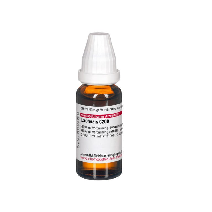 DHU Lachesis C200 Dilution, 20 ml Lösung