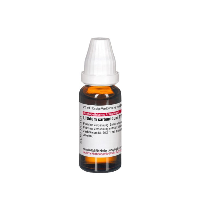 Lithium carbonicum D12 DHU Dilution, 20 ml Lösung