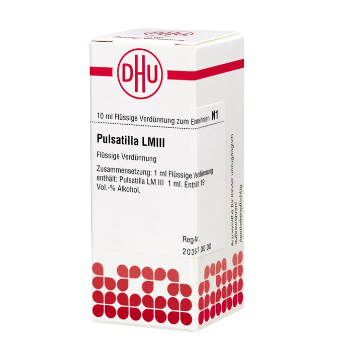 DHU Pulsatilla LM III Dilution, 10 ml Lösung