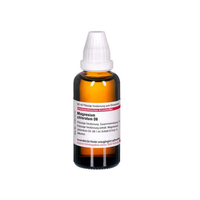 Magnesium chloratum D6 DHU Dilution, 50 ml Lösung