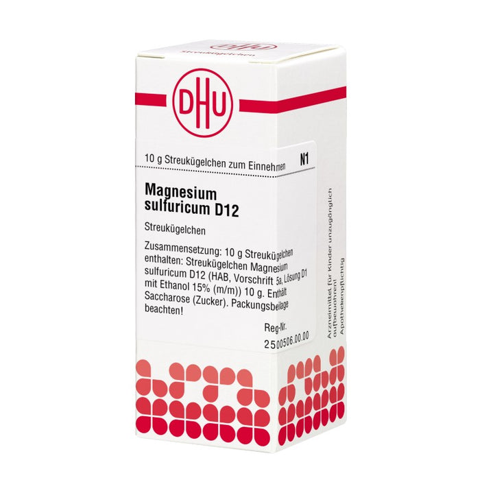 DHU Magnesium sulfuricum D12 Streukügelchen, 10 g Globules