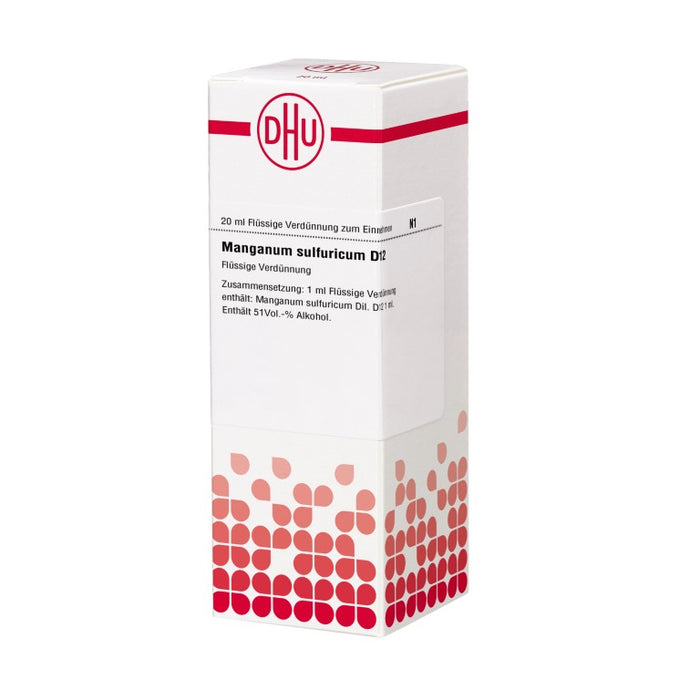 Manganum sulfuricum D12 DHU Dilution, 20 ml Lösung