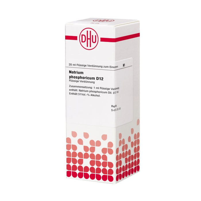 DHU Natrium phosphoricum D12 Dilution, 20 ml Lösung