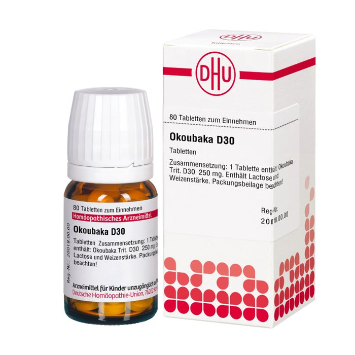 DHU Okoubaka D30 Tabletten, 80 St. Tabletten