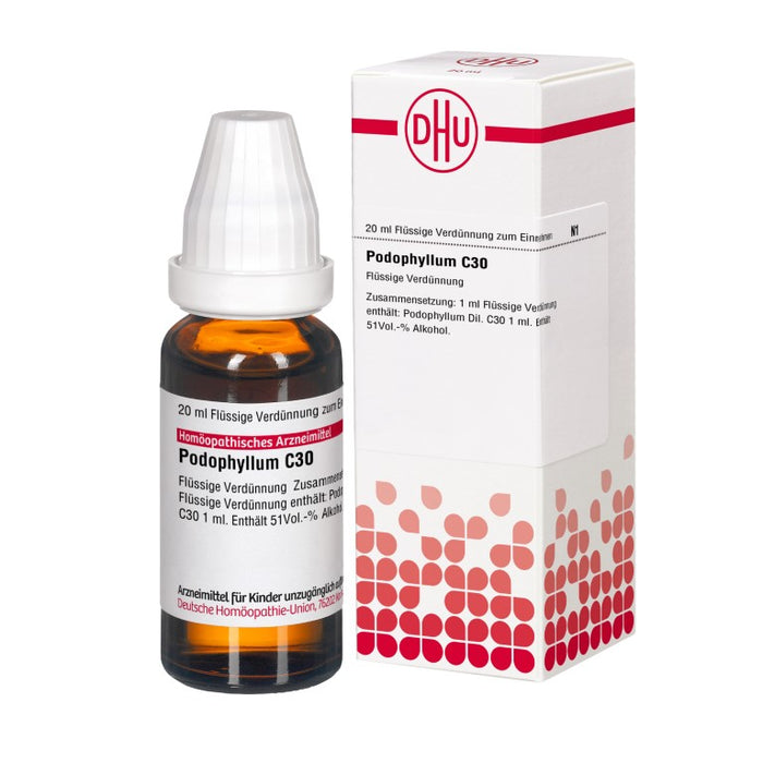 DHU Podophyllum C30 Dilution, 20 ml Lösung