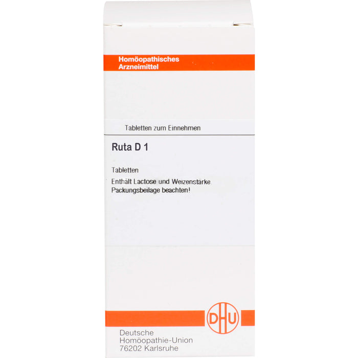 Ruta D1 DHU Tabletten, 80 St. Tabletten