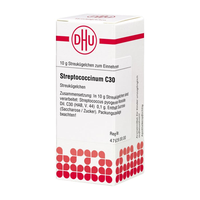 DHU Streptococcinum C 30 Streukügelchen, 10 g Globules