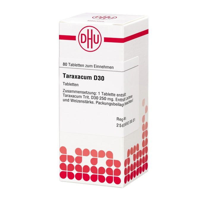 Taraxacum D30 DHU Tabletten, 80 St. Tabletten