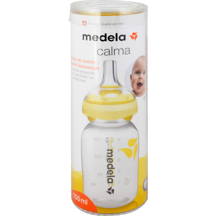 medela calma Flasche mit Sauger 150 ml, 1 pc Bouteilles