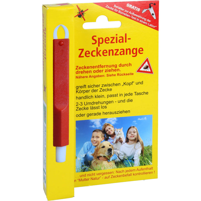 Pharma Brutscher Spezial-Zeckenzange, 1 pc Suppression des tiques