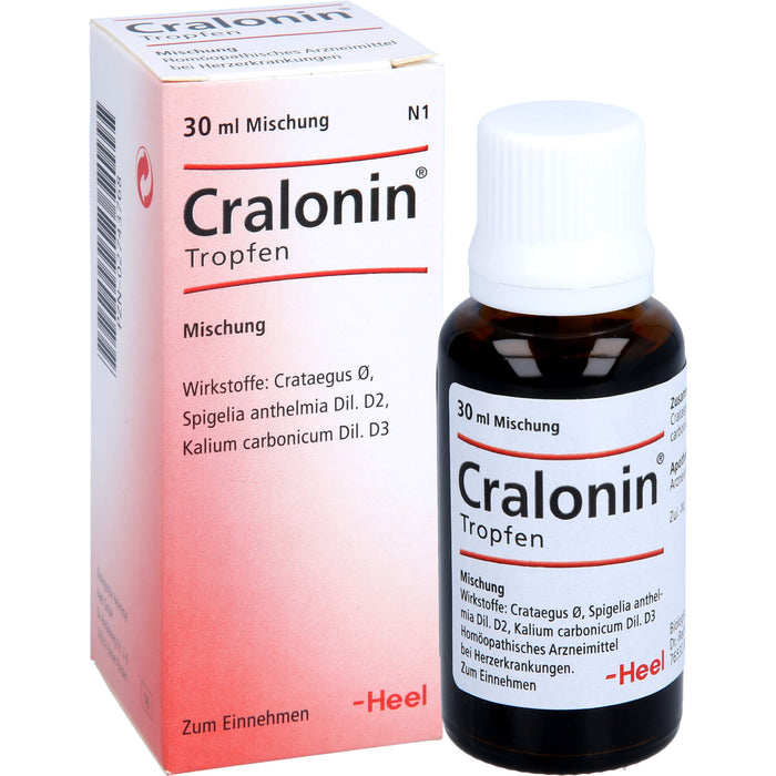 Cralonin Tropfen bei Herzerkrankungen, 30 ml Lösung