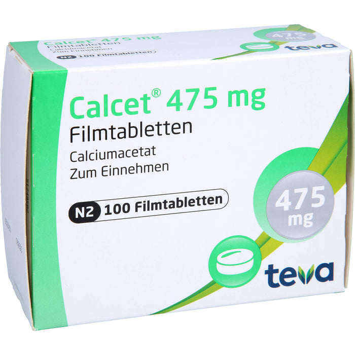 Calcet 475 mg Filmtabletten, 100 St FTA