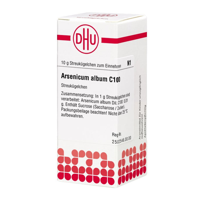 DHU Arsenicum album C100 Streukügelchen, 10 g Globules