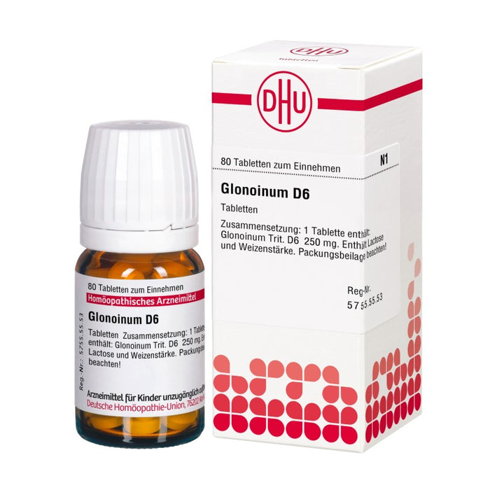 DHU Glonoinum D6 Tabletten, 80 pcs. Tablets