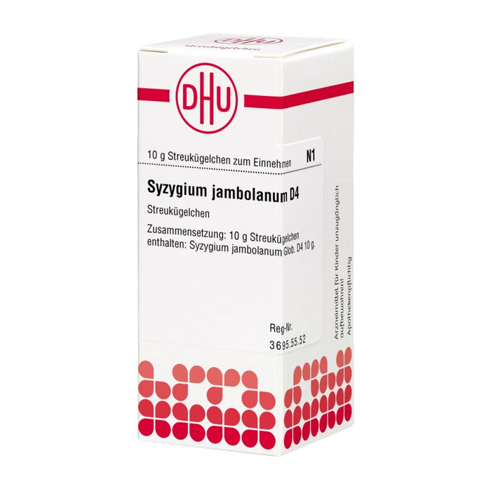 DHU Syzygium jambolanum D 4 Streukügelchen, 10 g Globules