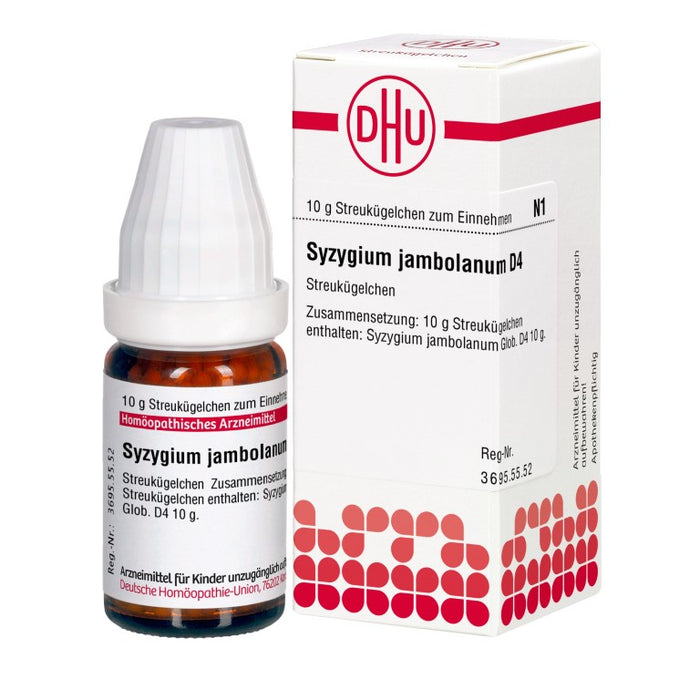 DHU Syzygium jambolanum D 4 Streukügelchen, 10 g Globuli