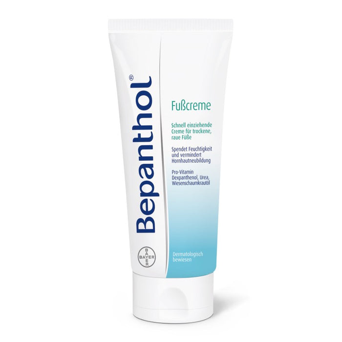 Bepanthol Fußcreme für trockene & raue Füße, 100 ml Crème