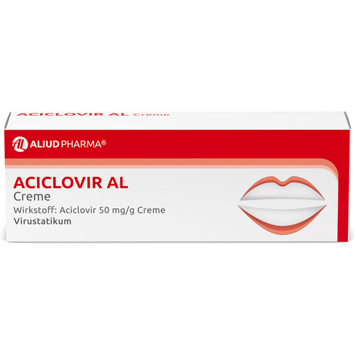 Aciclovir AL Creme Virustatikum, 2 g Crème