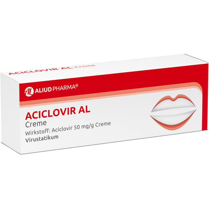 Aciclovir AL Creme Virustatikum, 2 g Cream