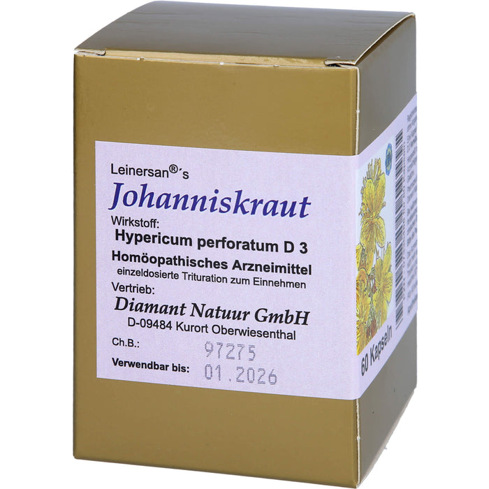 Johanniskraut Diamant Natuur Kapseln, 60 St KAP