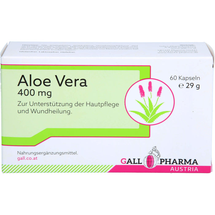 GALL PHARMA Aloe Vera 400 mg GPH Kapseln, 60 pc Capsules