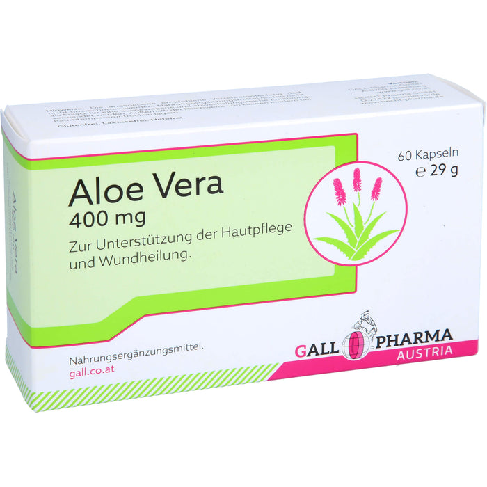 GALL PHARMA Aloe Vera 400 mg GPH Kapseln, 60 St. Kapseln