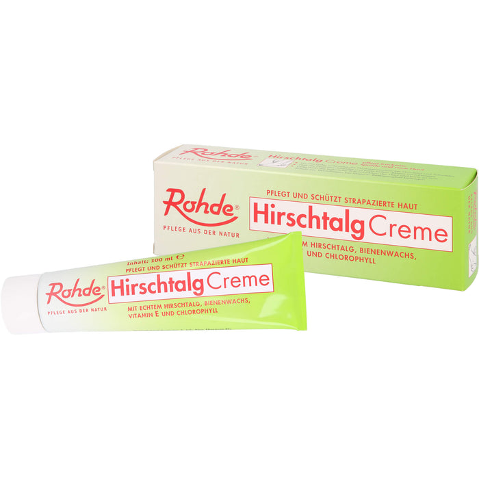 Rohde Hirschtalg Creme, 100 ml Cream