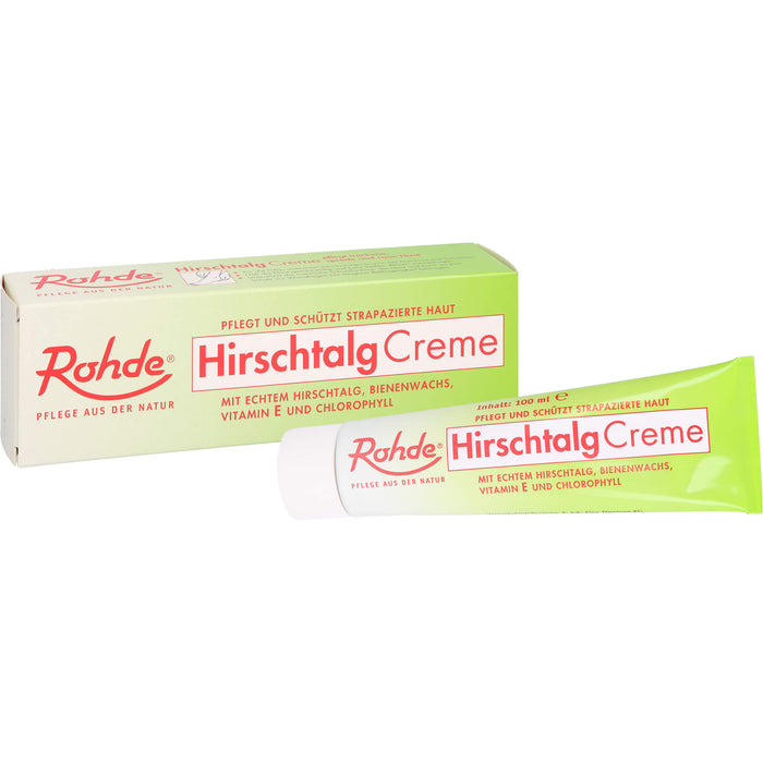 Rohde Hirschtalg Creme, 100 ml Crème