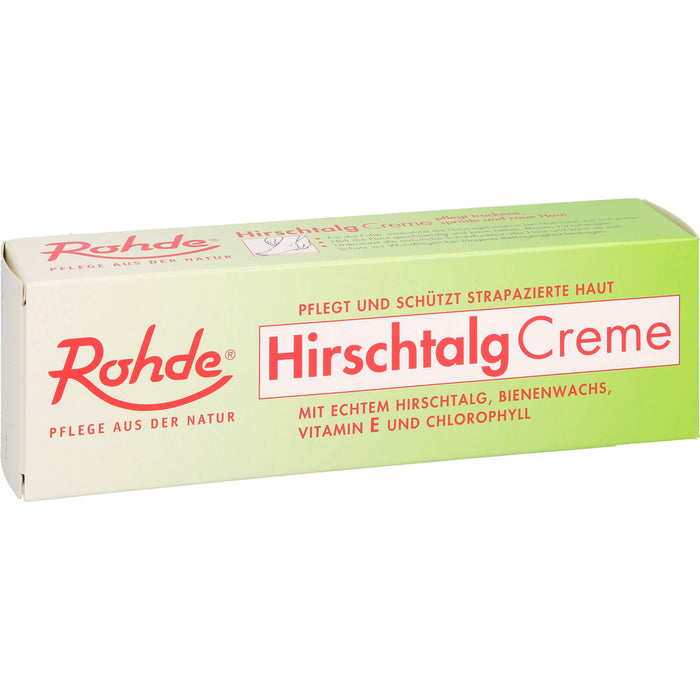 Rohde Hirschtalg Creme, 100 ml Cream