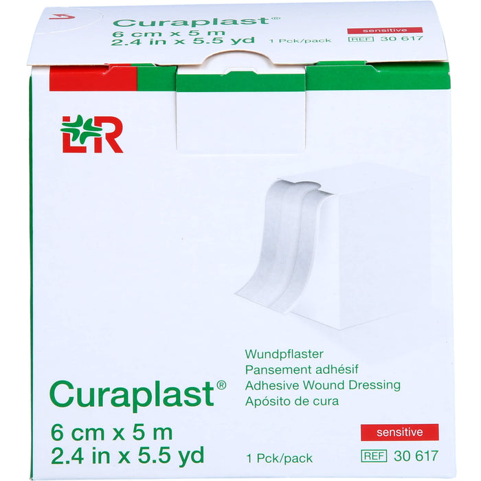 Curaplast Sensitiv Wundschnellverband 6 cm x 5 m, 1 pc Pansement