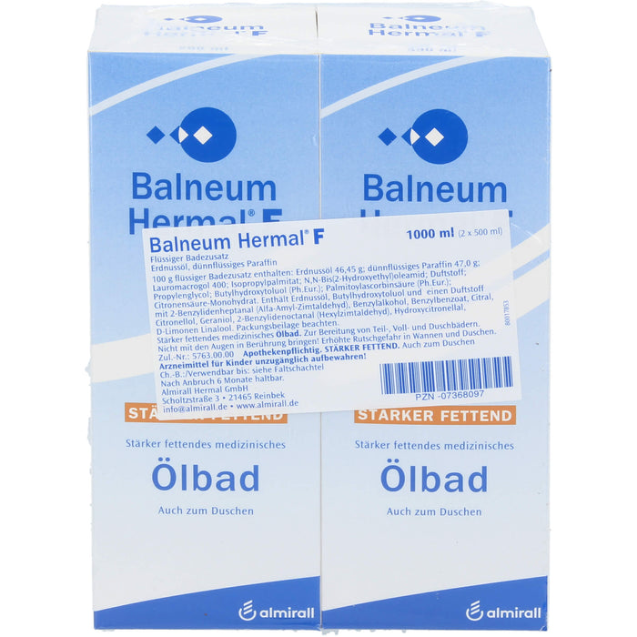 Balneum Hermal F Ölbad Flüssigkeit, 1000 ml Solution