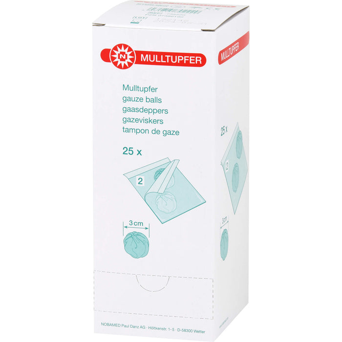 MULLTUPFER PFLAUMENGROSS 5 STERILE TUPFER PRO SET, 25X2 St TUP