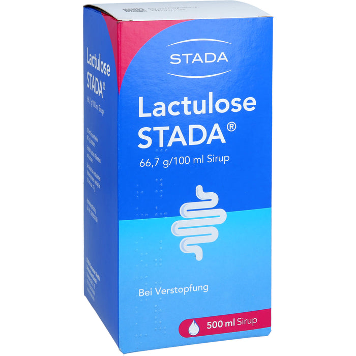 Lactulose STADA Sirup bei Verstopfung, 500 ml Solution